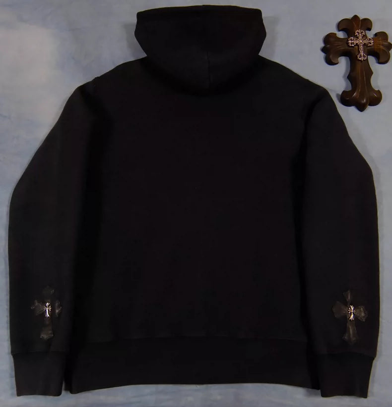 Chrome Hearts Cross-Zip Hoodie Jacket