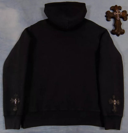 Chrome Hearts Cross-Zip Hoodie Jacket