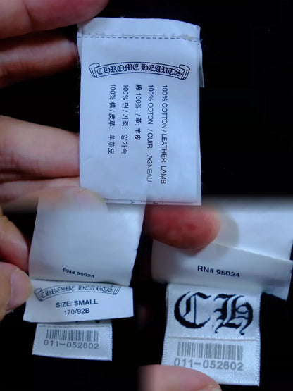 Chrome Hearts Cross-Zip Hoodie Jacket