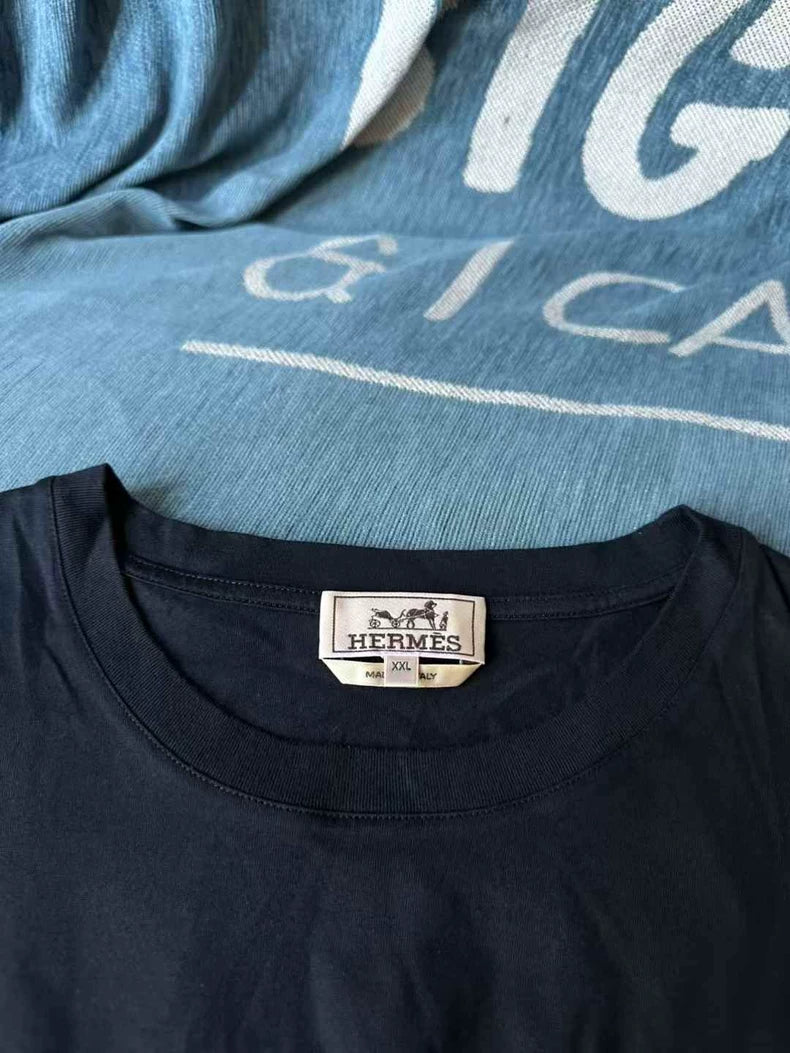 Hermes Logo Short Sleeve T-Shirt
