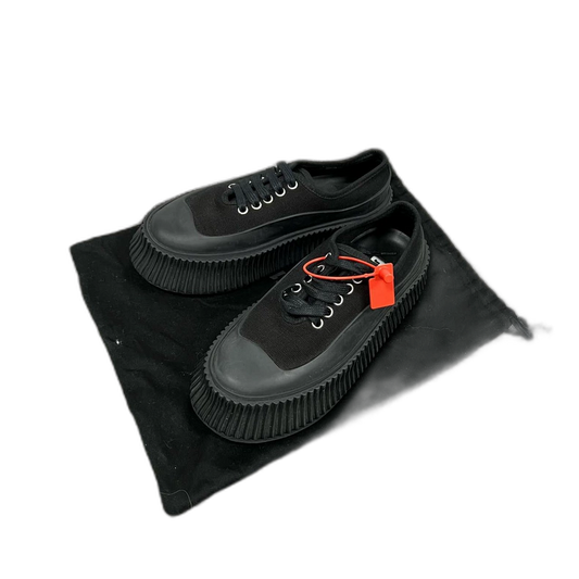 Jil Sander Thick Sole Black Shoes