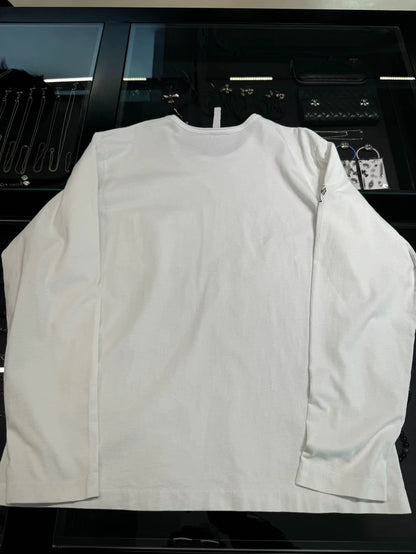Chrome Hearts White Embroidered Long Sleeve-yf