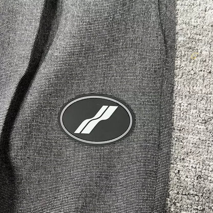 We11done High Waist Wide Leg Wool Pants