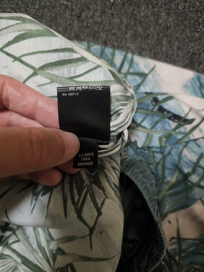 Amiri Silk Floral Print Shorts-yf