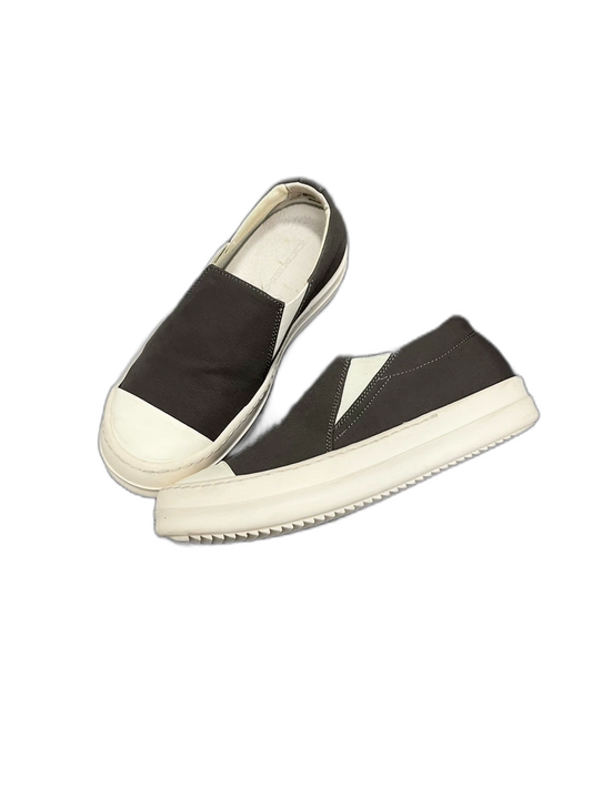 Rick Owens Slip-On Canvas Sneakers for Men-yf