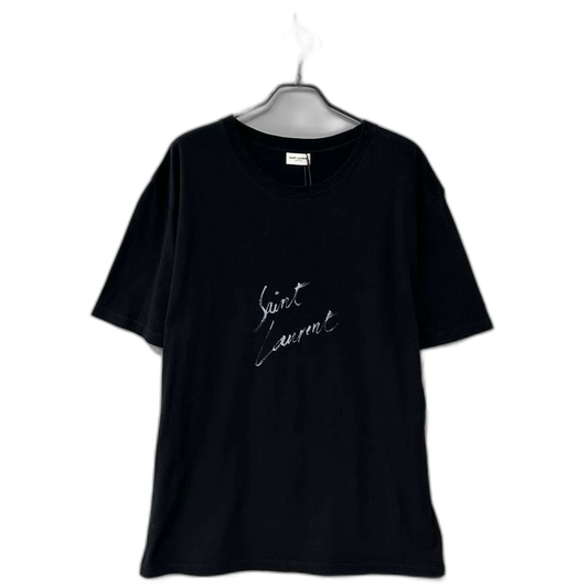 Saint Laurent Paris Logo Short Sleeve Shirt