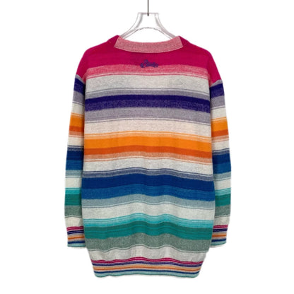 Loewe Colorful Striped V-Neck Cardigan