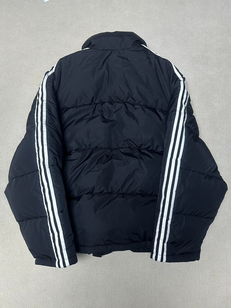 Balenciaga x Adidas Stripe Logo Puffer Jacket
