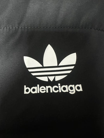 Balenciaga x Adidas Stripe Logo Puffer Jacket