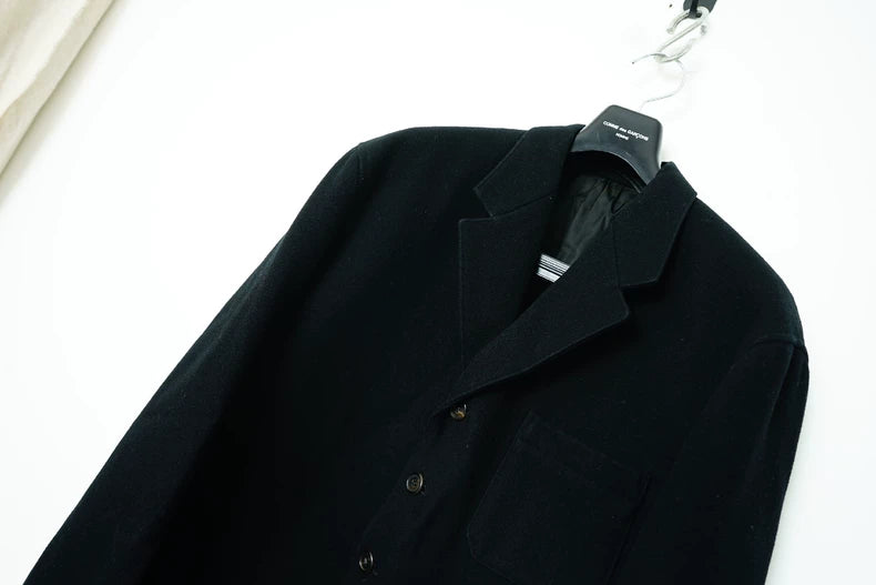 Yohji Yamamoto Wool Oversized Coat