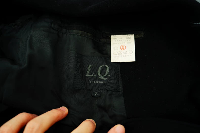 Yohji Yamamoto Wool Oversized Coat