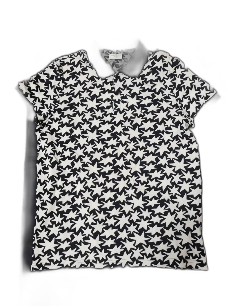 Saint Laurent Paris SLP Polo T-shirt