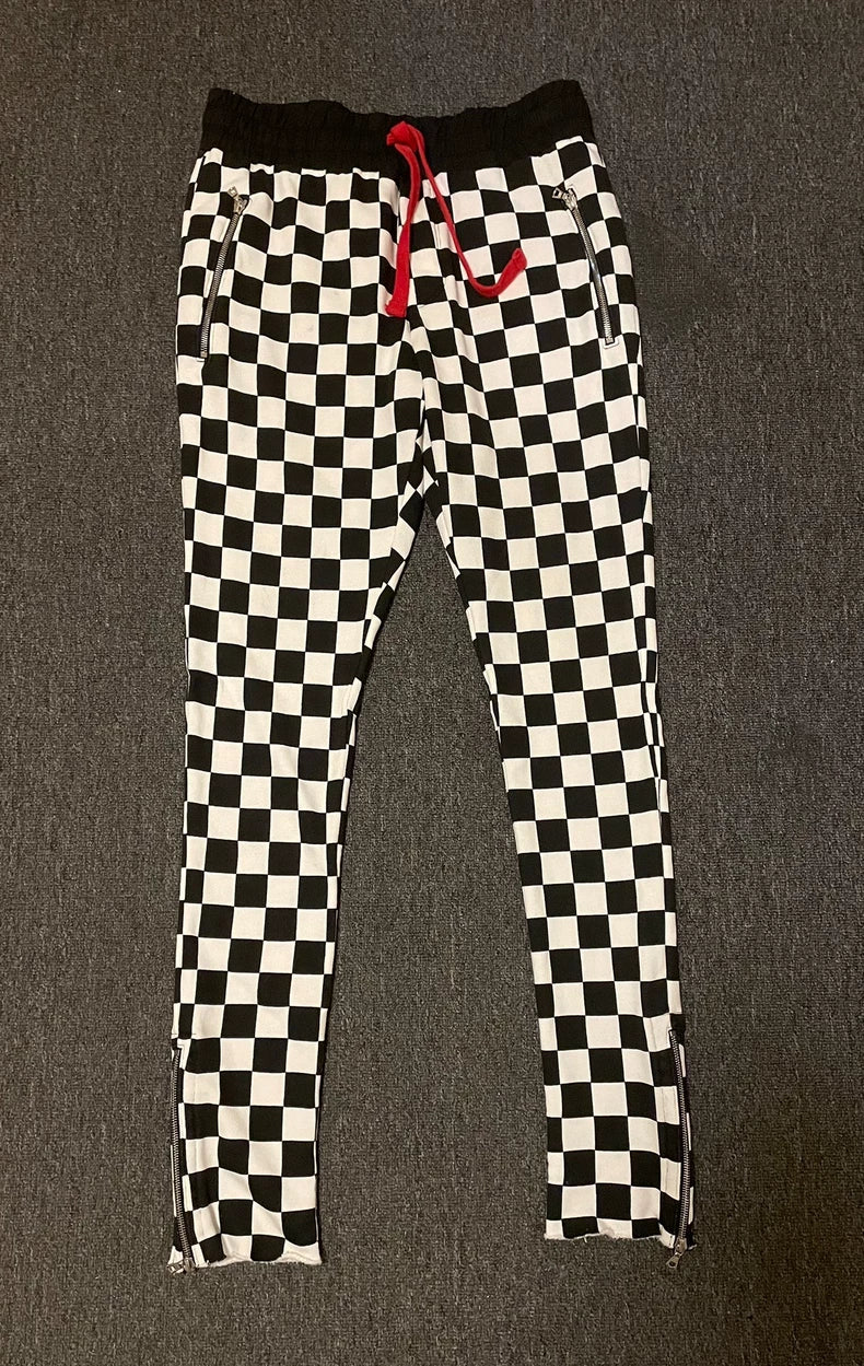 Amiri Checkerboard High Street Sweatpants-yf