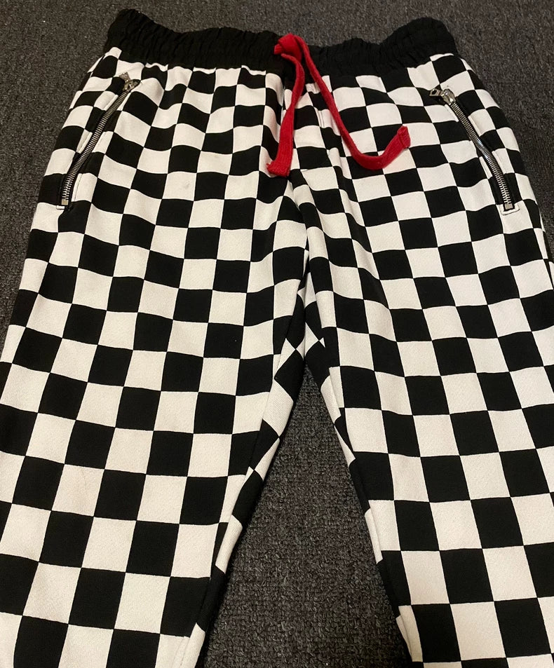 Amiri Checkerboard High Street Sweatpants-yf