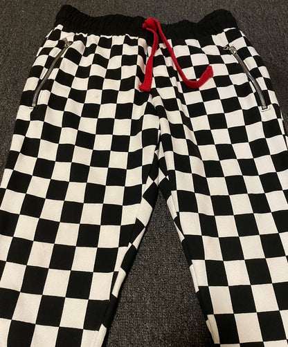 Amiri Checkerboard High Street Sweatpants-yf