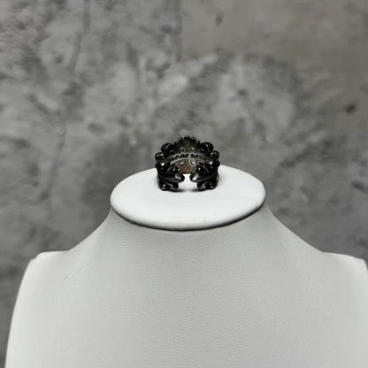 Chrome Hearts Open Cross Ring-yf