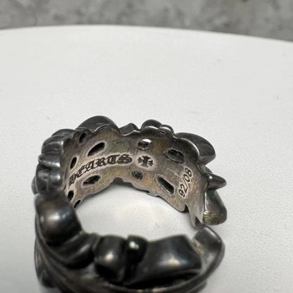 Chrome Hearts Open Cross Ring-yf