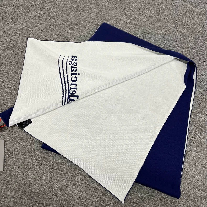 Balenciaga Double-Sided Scarf with Tag