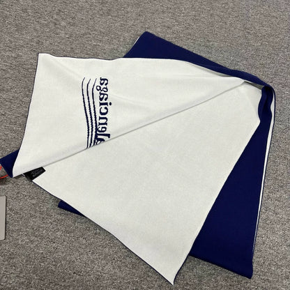 Balenciaga Double-Sided Scarf with Tag