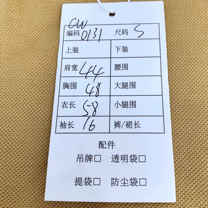 Saint Laurent Yellow Logo Embroidered Polo Shirt