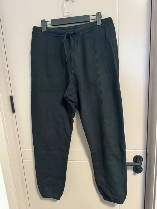 Dior Black Wool Logo Back Pants-yf