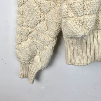 Christian Dior Beige Wool Zip Jacket