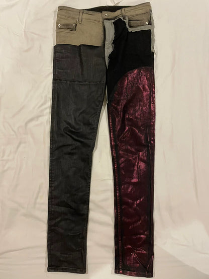 Rick Owens Tyrone Cherrycollage Jeans