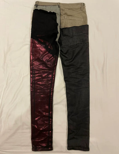 Rick Owens Tyrone Cherrycollage Jeans