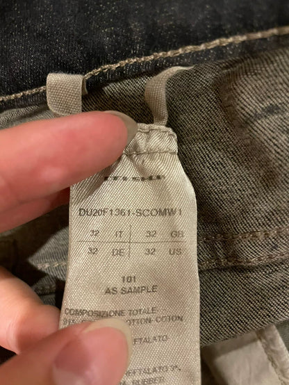 Rick Owens Tyrone Cherrycollage Jeans