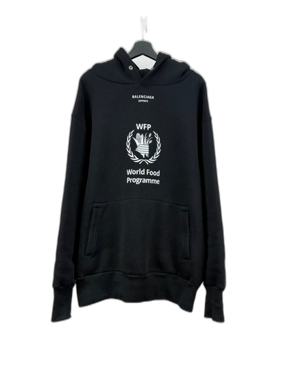 Balenciaga Black WFP Hoodie Size XS