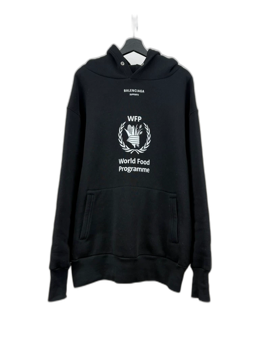 Balenciaga Black WFP Hoodie Size XS