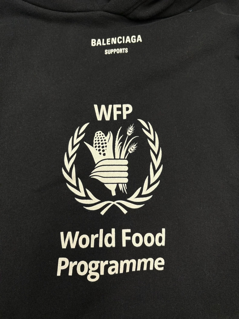 Balenciaga Black WFP Hoodie Size XS