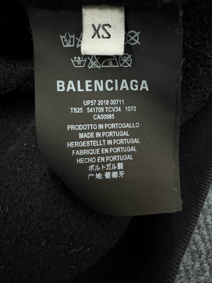 Balenciaga Black WFP Hoodie Size XS