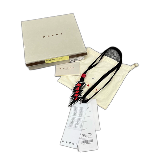 Marni Metal Necklace and Lightning Keychain