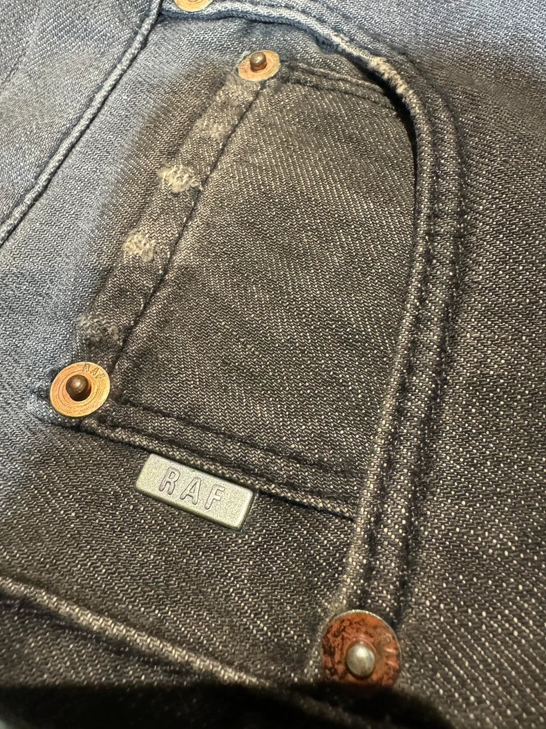 Long Denim Pants by Raf Simons