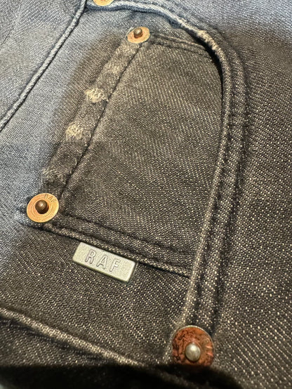 Long Denim Pants by Raf Simons