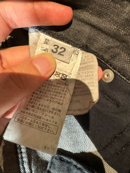 Long Denim Pants by Raf Simons