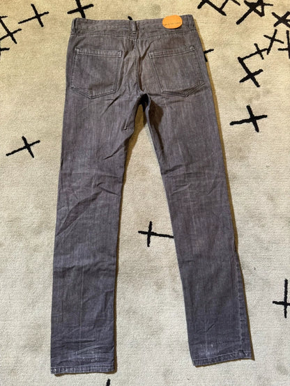 Long Denim Pants by Raf Simons