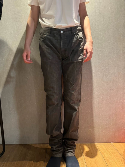 Long Denim Pants by Raf Simons