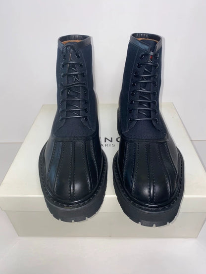 Givenchy Men’s Thick Sole Lace-Up Boots-zp