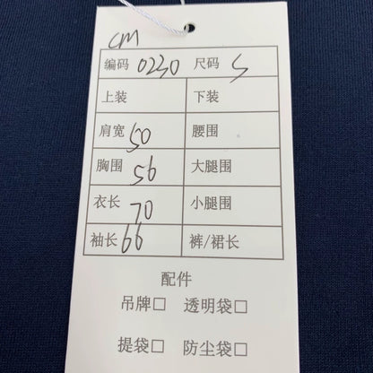 Hermes Blue Cotton Hooded Zip Sweatshirt