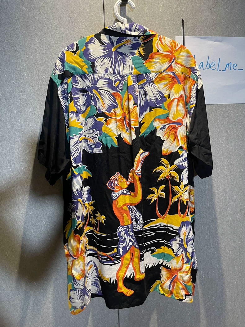 Unique Yohji Yamamoto Hawaiian Style Shirt