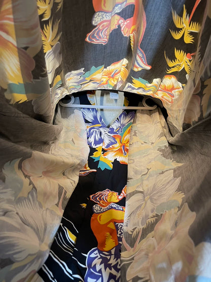 Unique Yohji Yamamoto Hawaiian Style Shirt