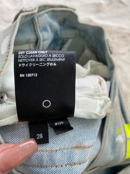 Amiri Fluorescent Side Stripe Jeans