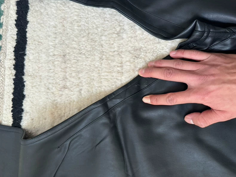 Rick Owens DRKSHDW Detroit Cut Faux Leather Pants