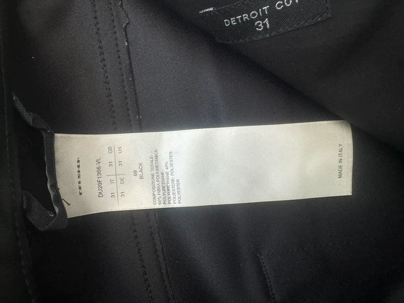 Rick Owens DRKSHDW Detroit Cut Faux Leather Pants