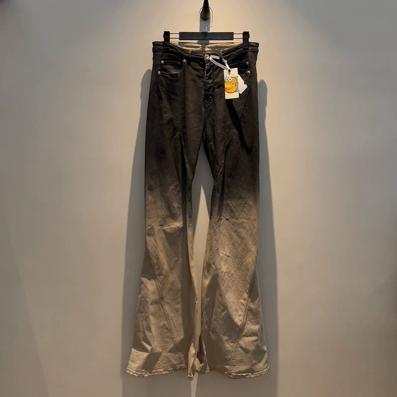 Rick Owens Gradient Flared Jeans