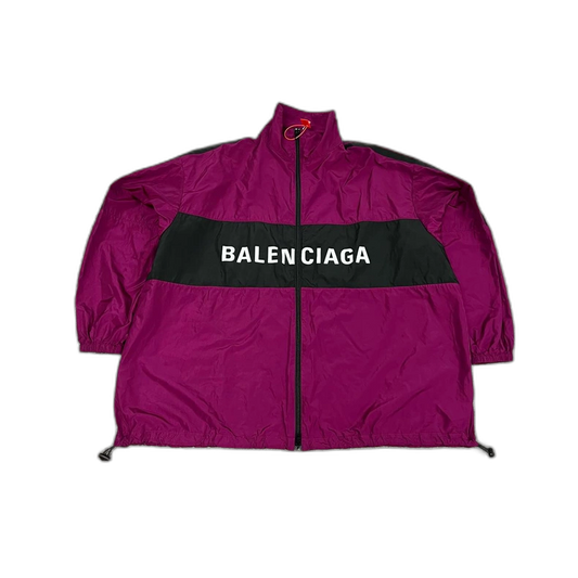 Balenciaga Color Block Logo Jacket