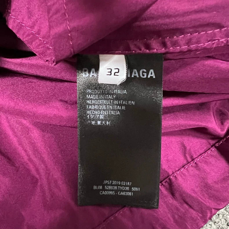 Balenciaga Color Block Logo Jacket