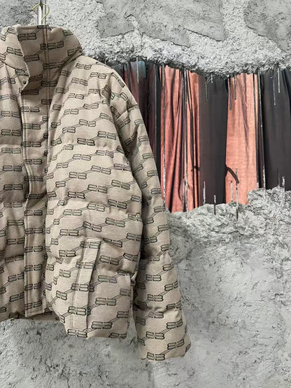 Balenciaga Printed Cotton Jacket